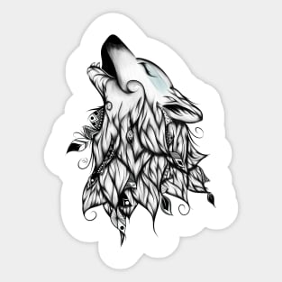 The Wolf Sticker